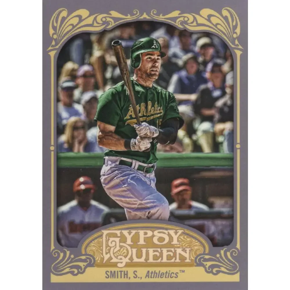 2012 Topps Gypsy Queen Seth Smith # 19 Oakland Athletics